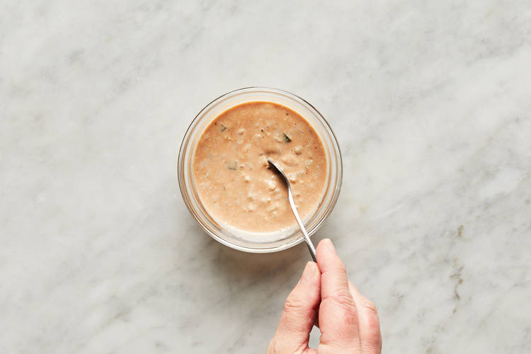 FINISH PREP & MAKE SAUCE