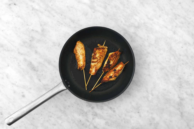 Cuire le poulet