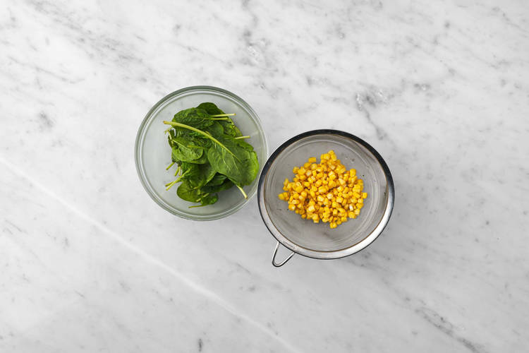 Forbered grøntsager