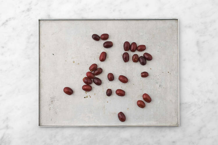 Roast grapes