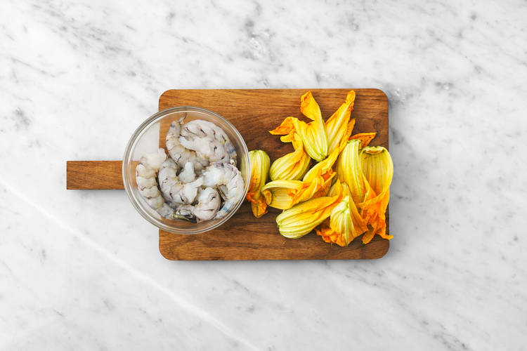 Cuocere i fiori di zucca