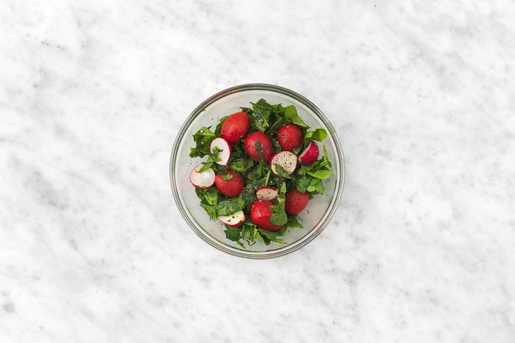 Lav cherrytomatsalat