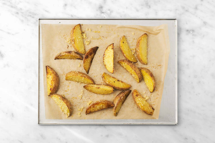 Bag kartofler