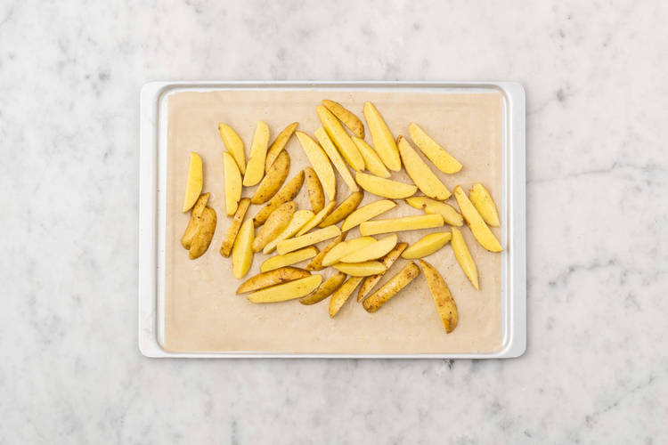 Préparer les frites