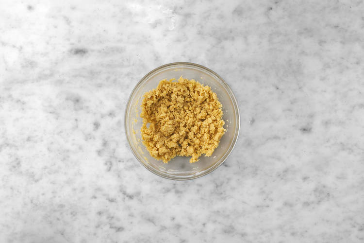 Prep and make shortbread base