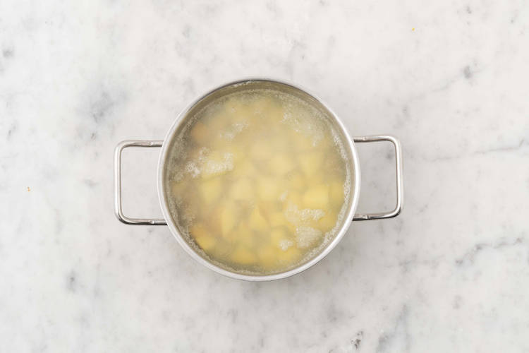 Cuire les pommes de terre