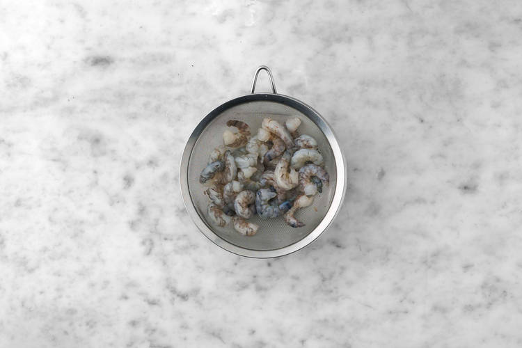Prep shrimp
