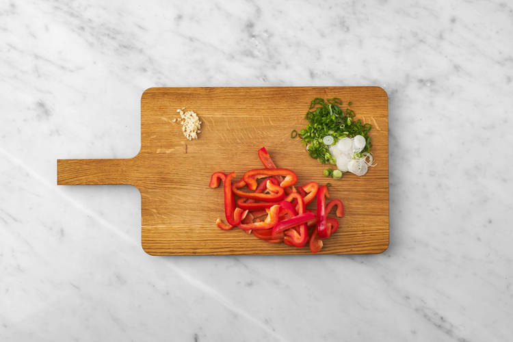 Förbered grönsaker