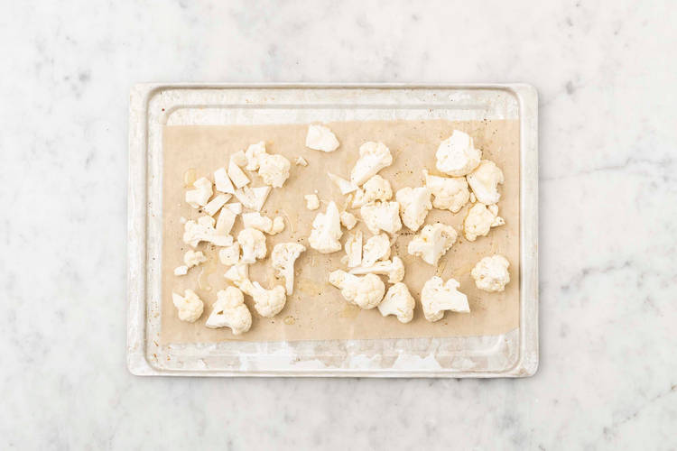 Roast the cauliflower