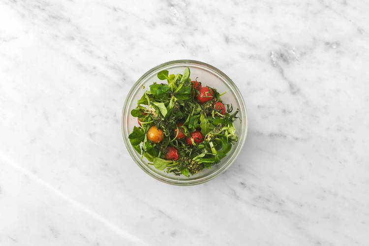Salade maken