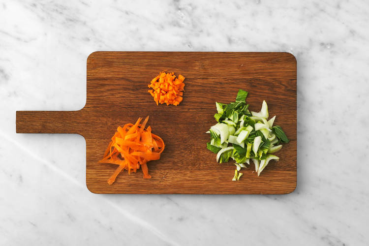 Forbered grøntsager