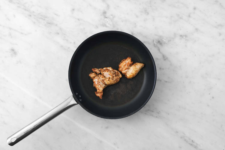 Fry the chicken