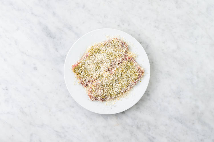 Crumb your Lamb Steaks