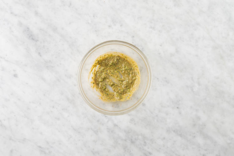 Mix the Balsamic Dressing