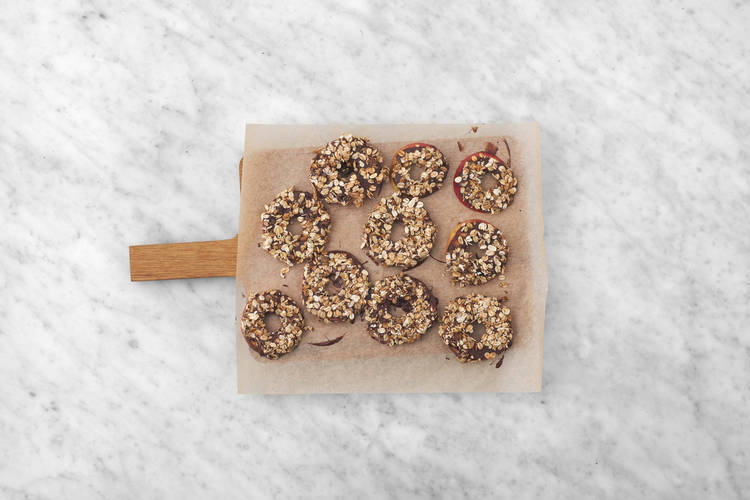 Make the Chocolate Apple Rings