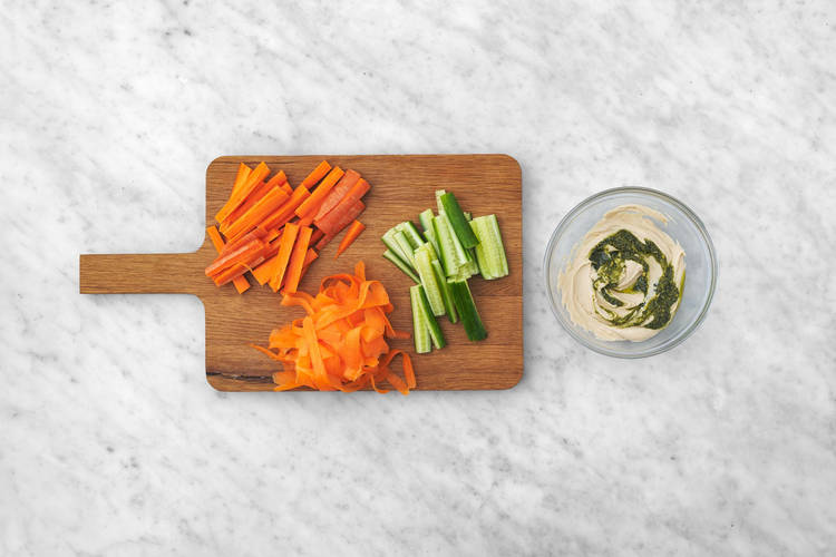 Prep the Veg and Houmous