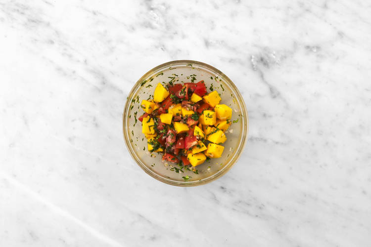 Færdiggør salsa