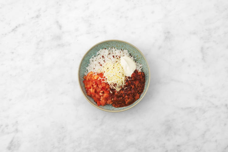 Assemble your Burrito Bowl
