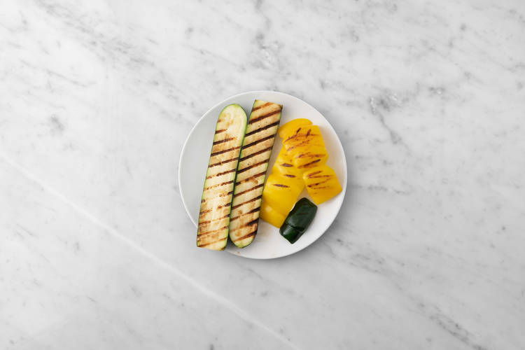 Griller les légumes