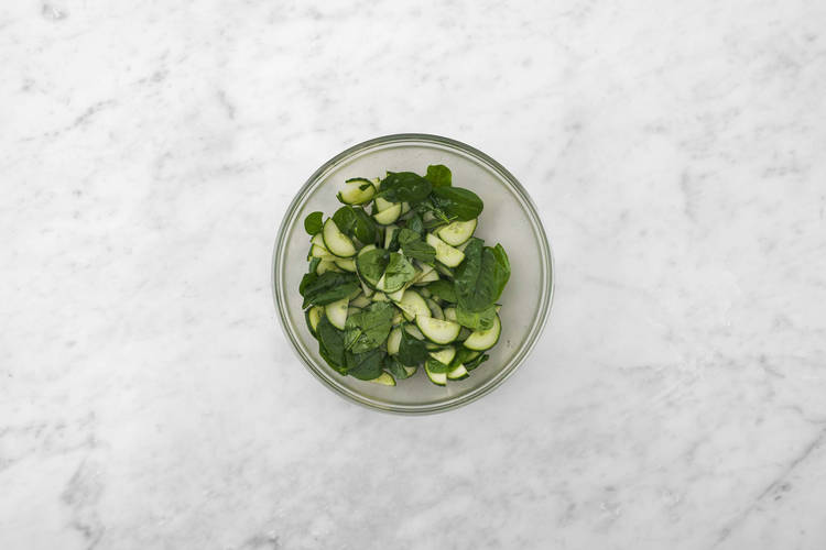 Prepara las verduras