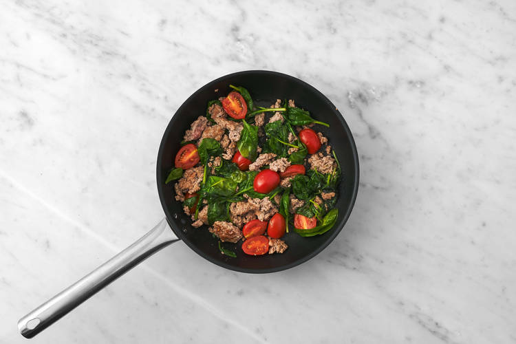 Cuocere la carne