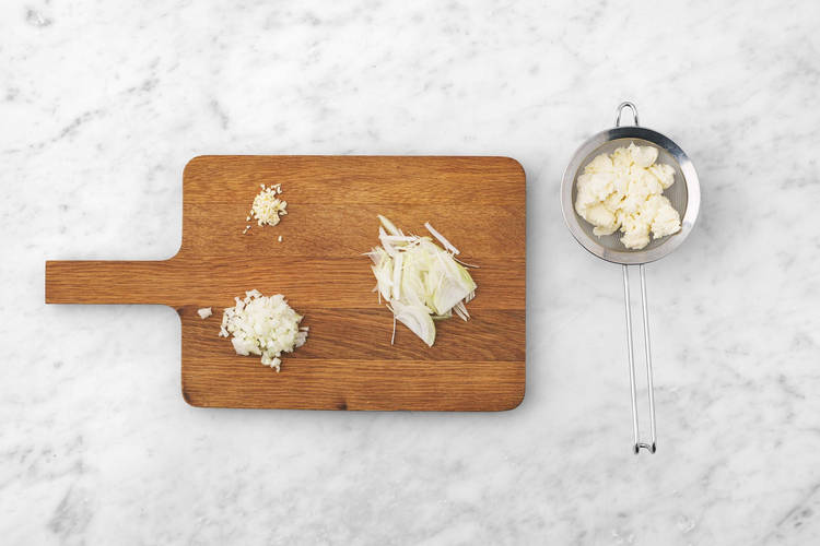 Prepara los ingredientes