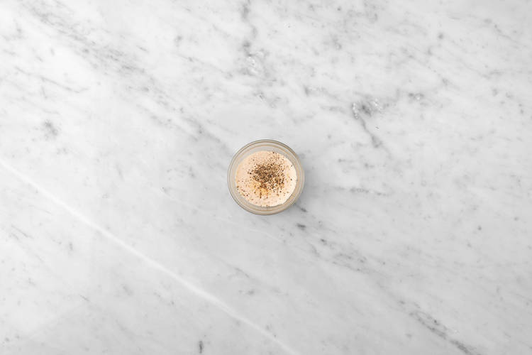 Préparer la vinaigrette