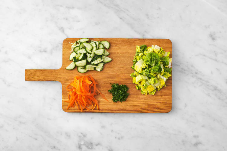 Forbered grøntsager