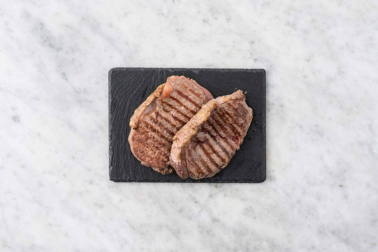 Grill steak