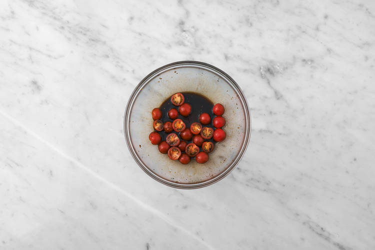 Macerate the Tomatoes