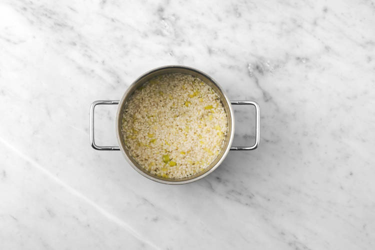 Cocina el risotto