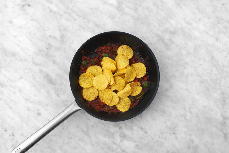 Préparer la base de chilaquiles