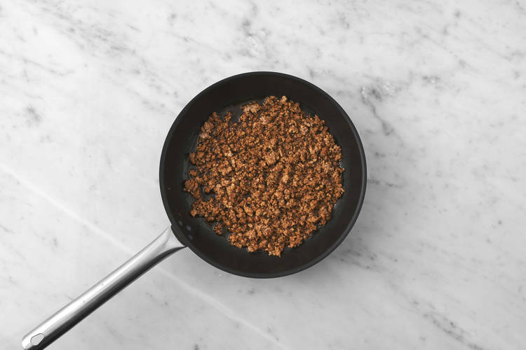 Cook Beyond Meat® and sauce