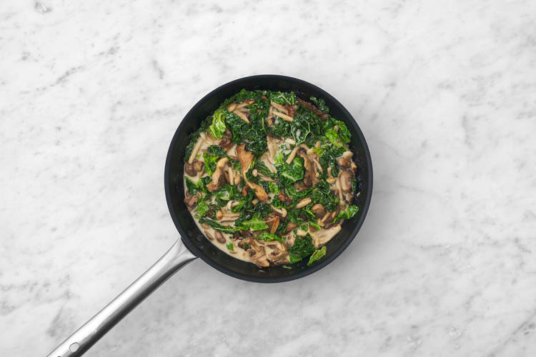 Cuire le chou frisé