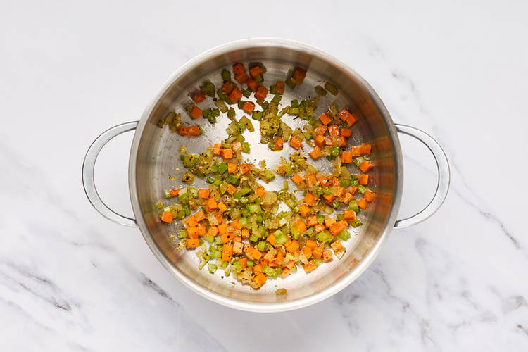 Start sauce and prep