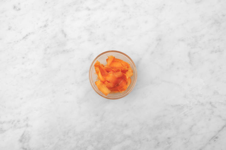 Bland gulrotsalat