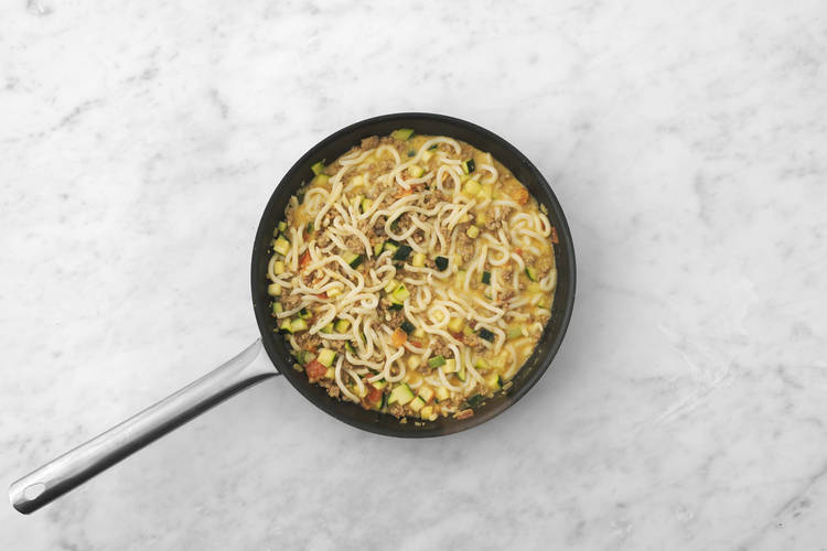 Cuocere il noodles