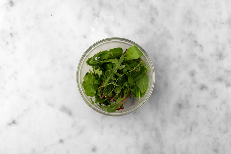 Préparer la salade 