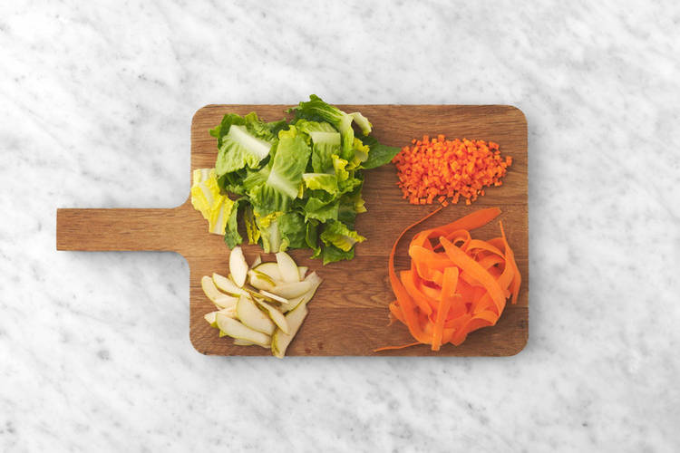 Förbered grönsaker