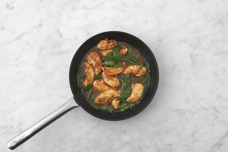 Cook plant-based protein shreds