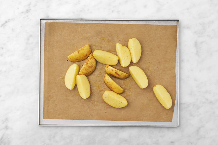 Bag kartofler
