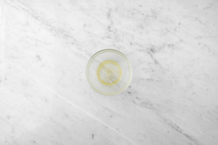 Mix the Dressing
