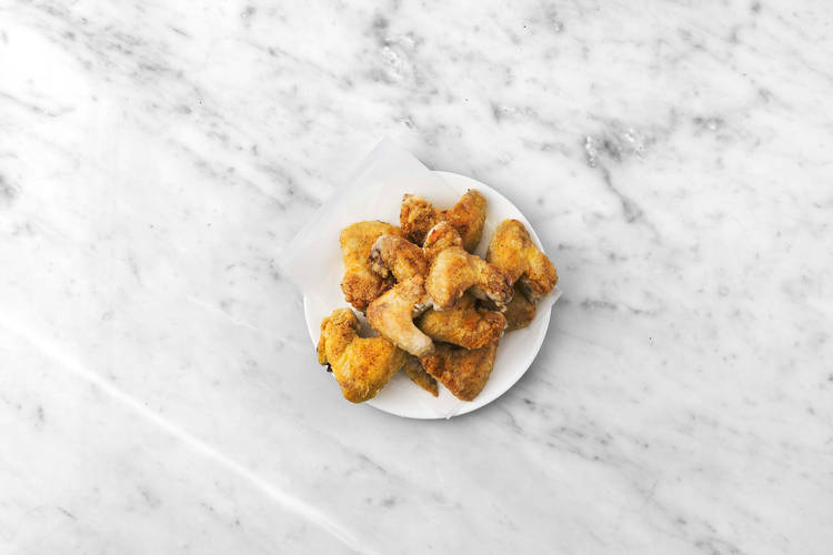 Terminer les ailes de poulet