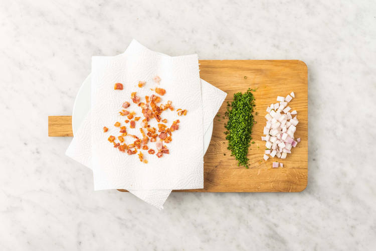 Préparer et faire cuire le bacon