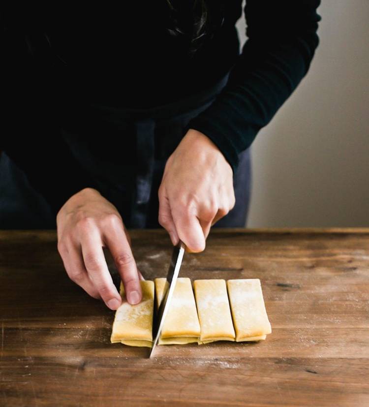 Tagliare la pasta