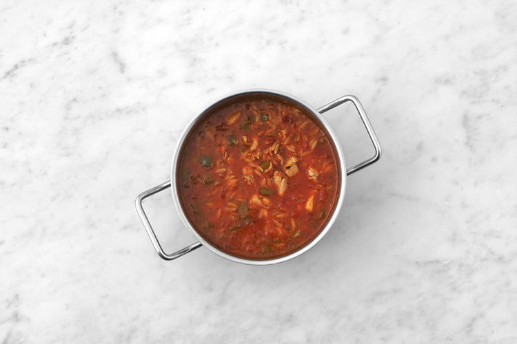 Cocina el orzo