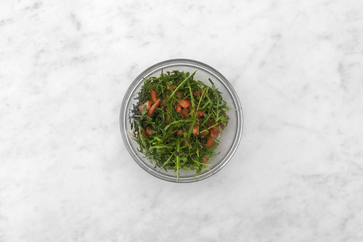 Prepara la ensalada