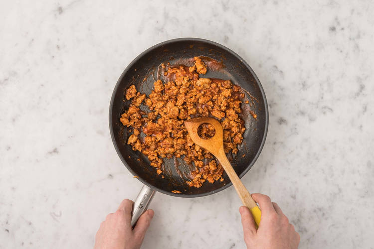 Terminer la garniture