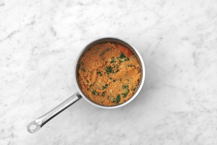 Préparer la sauce à la harissa hantée