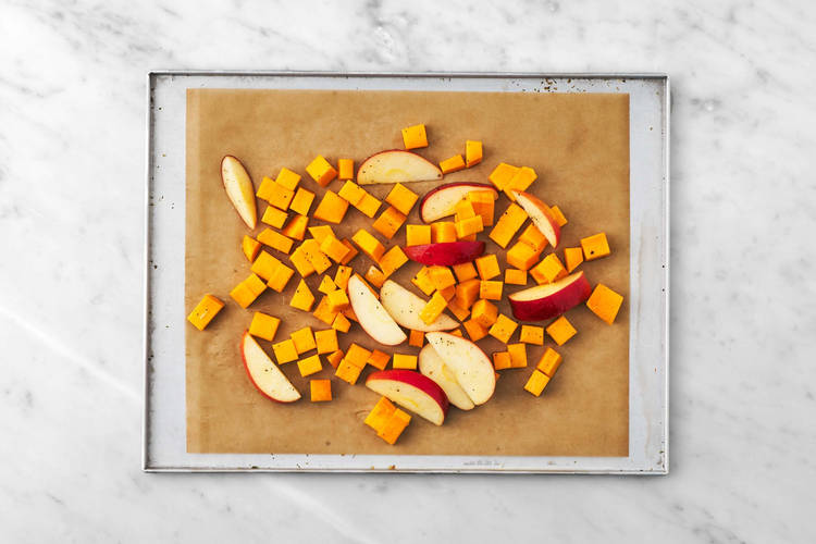 Roast the vegetables